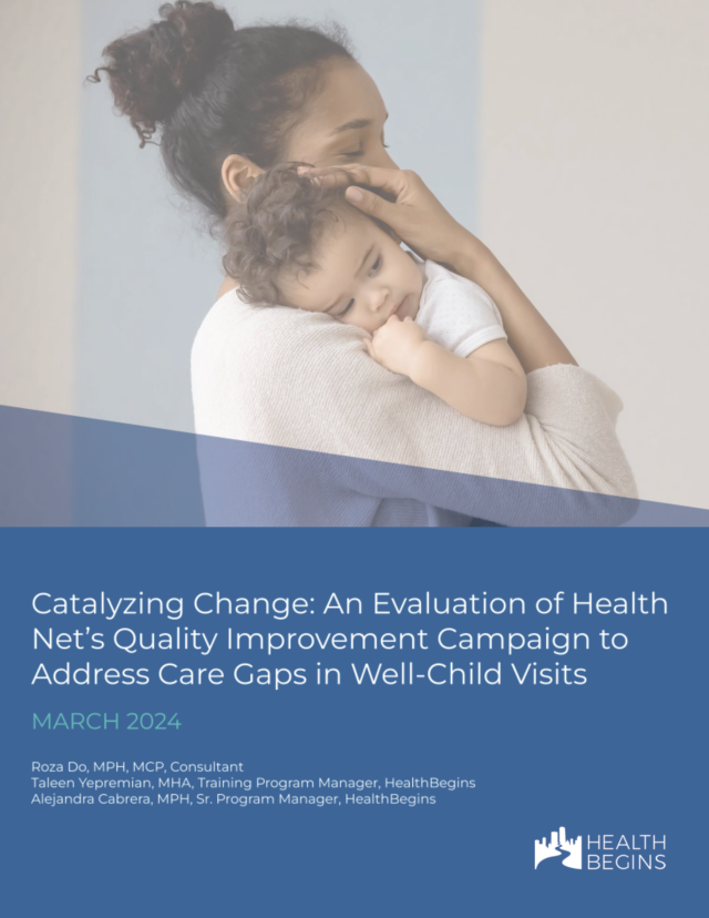 Community Health Detailing Evaluation Report cover page